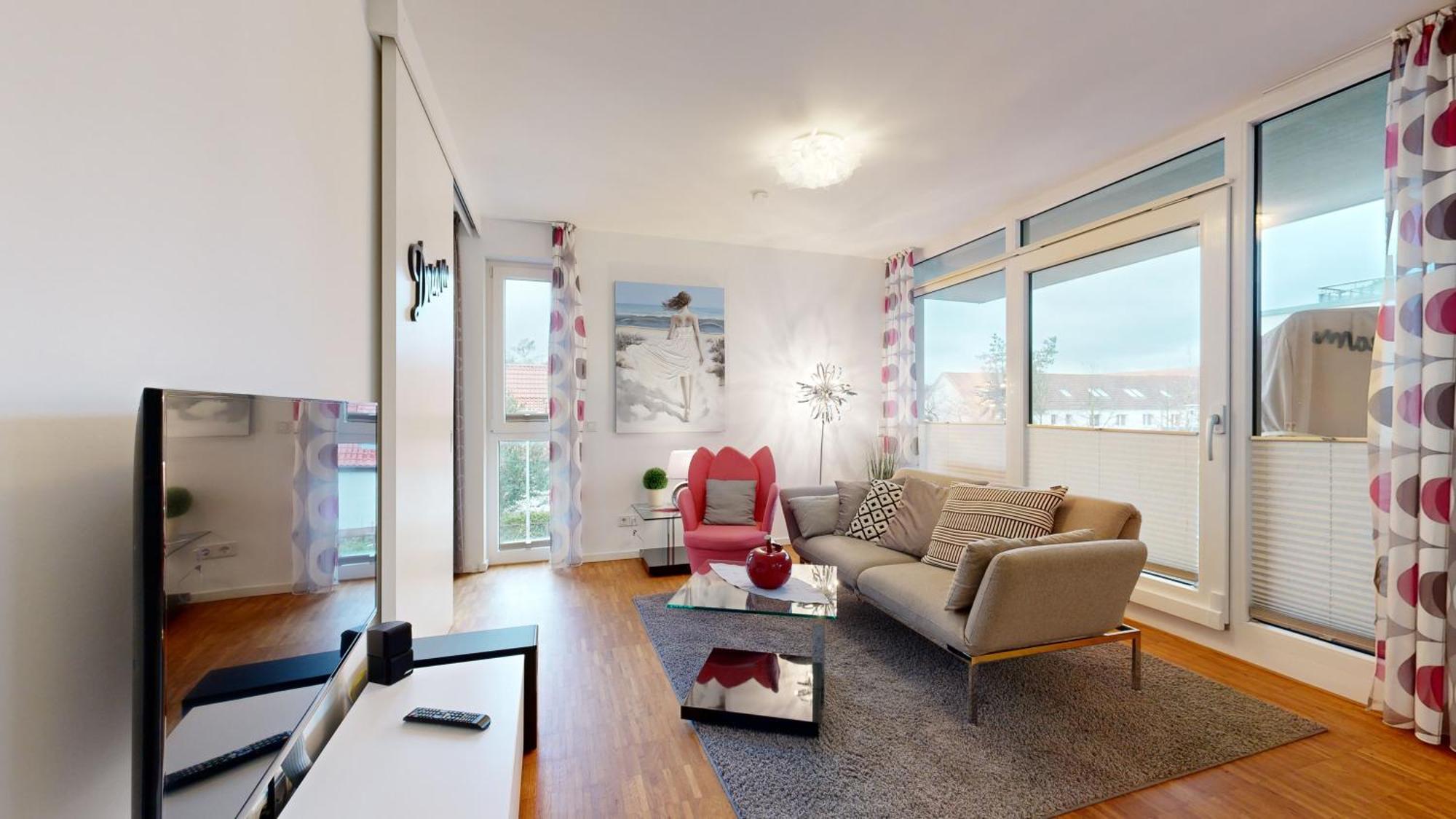 Duenenresort In Binz, Strandnahe Und Moderne Fewos Mit Balkon, Teilweise Mit Meerblick, Exterior photo